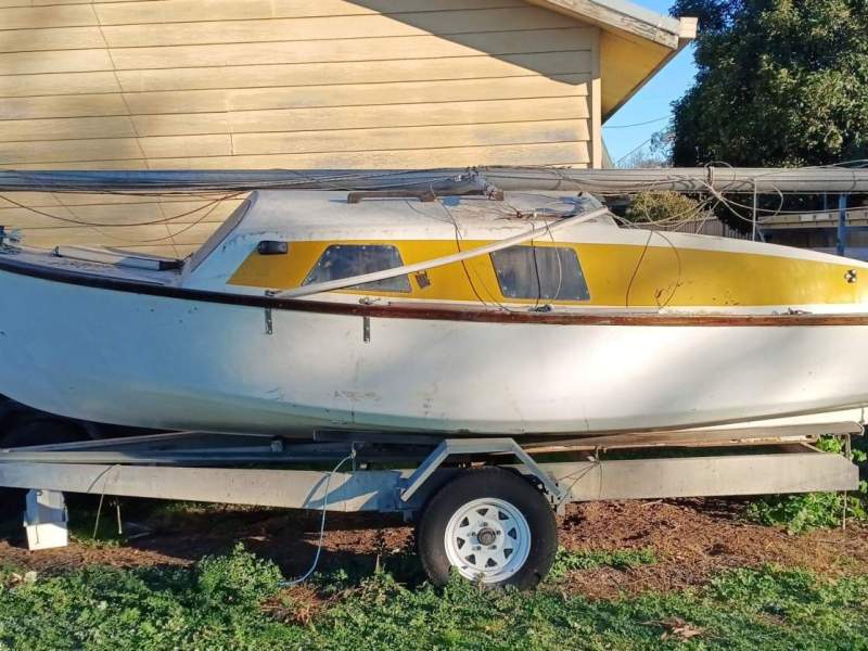 Matilda 20 - Trailable Yacht on heavy duty tilt trailer