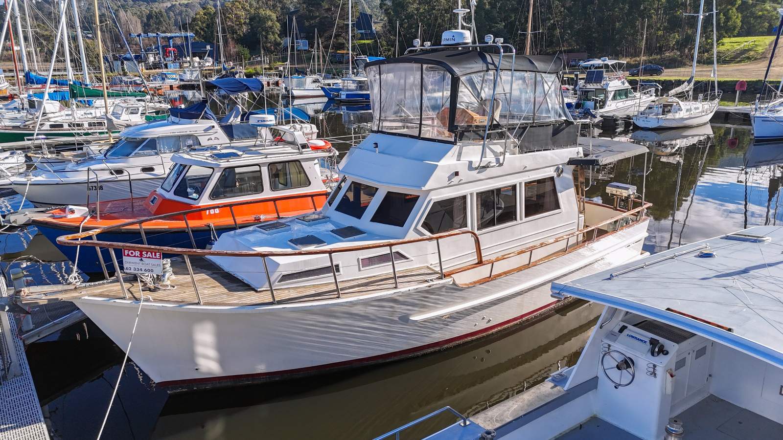 35ft Timber Trawler TWIN DIESEL SHAFT DRIVEN