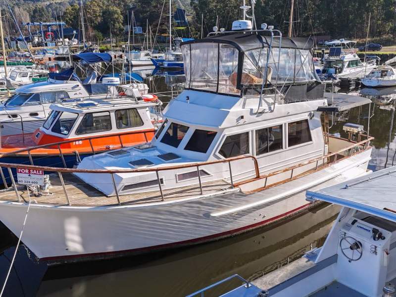 35ft Timber Trawler TWIN DIESEL SHAFT DRIVEN