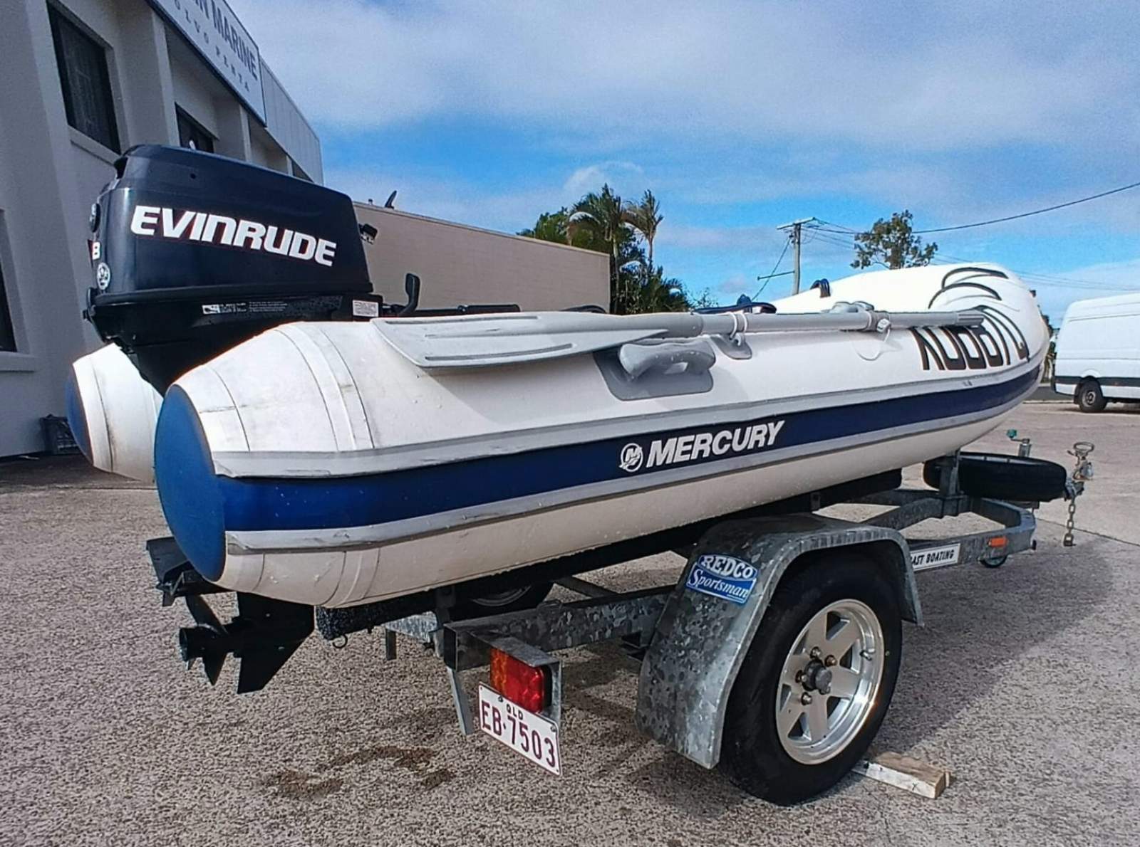 Mercury 290 Ocean Runner Rib