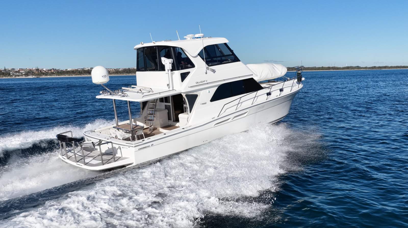 Caribbean 49 Flybridge Cruiser