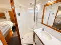Caribbean 49 Flybridge Cruiser:FWD master bathroom