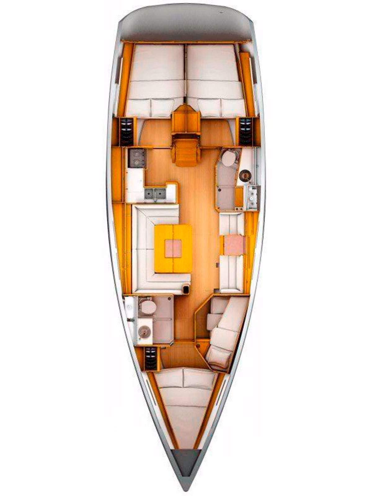 Jeanneau Sun Odyssey 439, built 2014