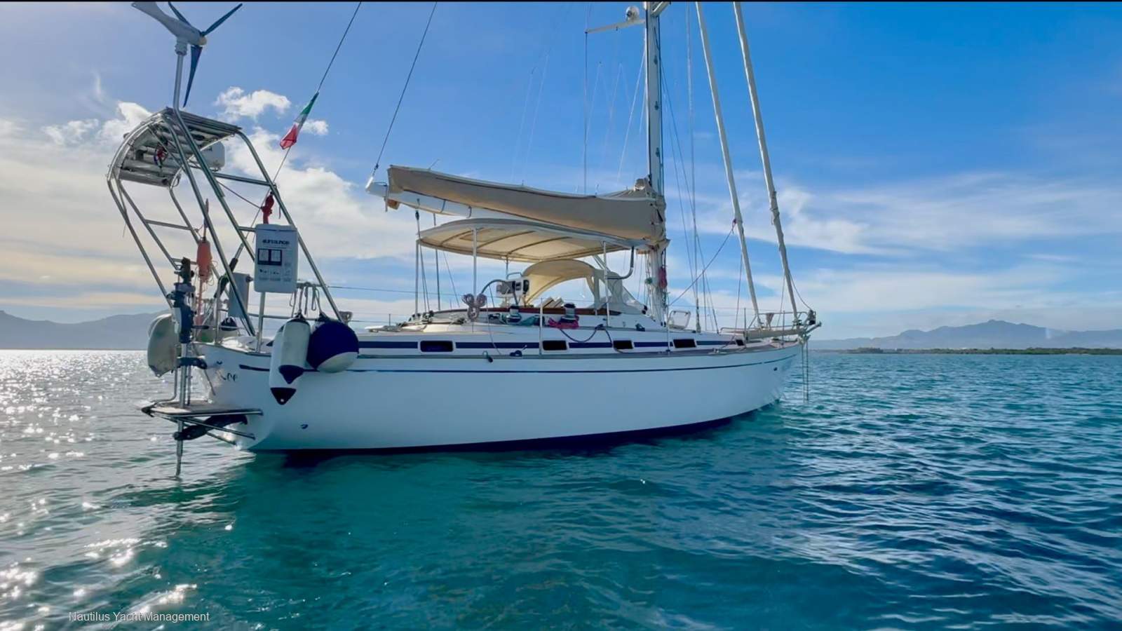 Franchini 41S Centre cockpit Bluewater cruising yacht