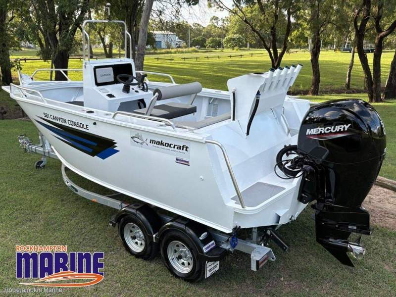 Makocraft 561 CANYON CONSOLE ON SALE NOW FOR A LIMITED TIME! BOAT PACKAGE FROM ROCKHAMPTON MARINE!!!