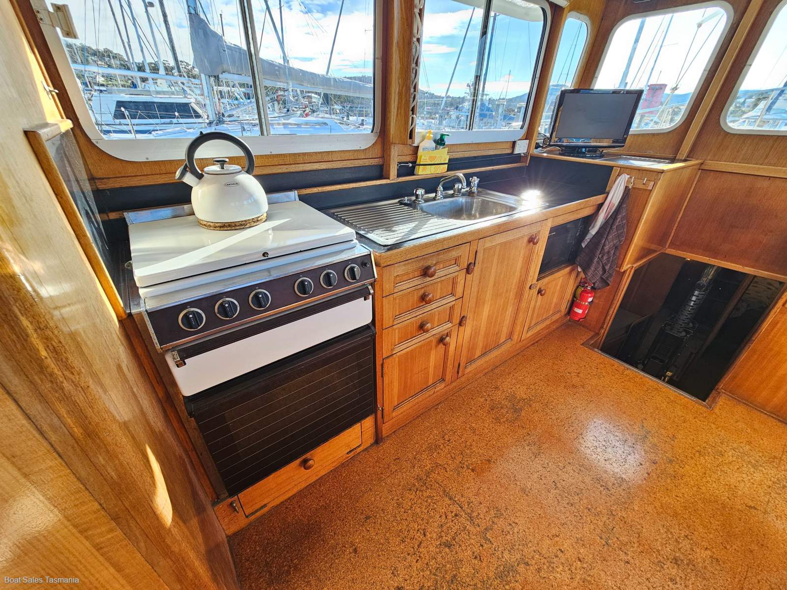 Roberts Pacific Coast Fisher 40 Motorsailer Ocean Boy