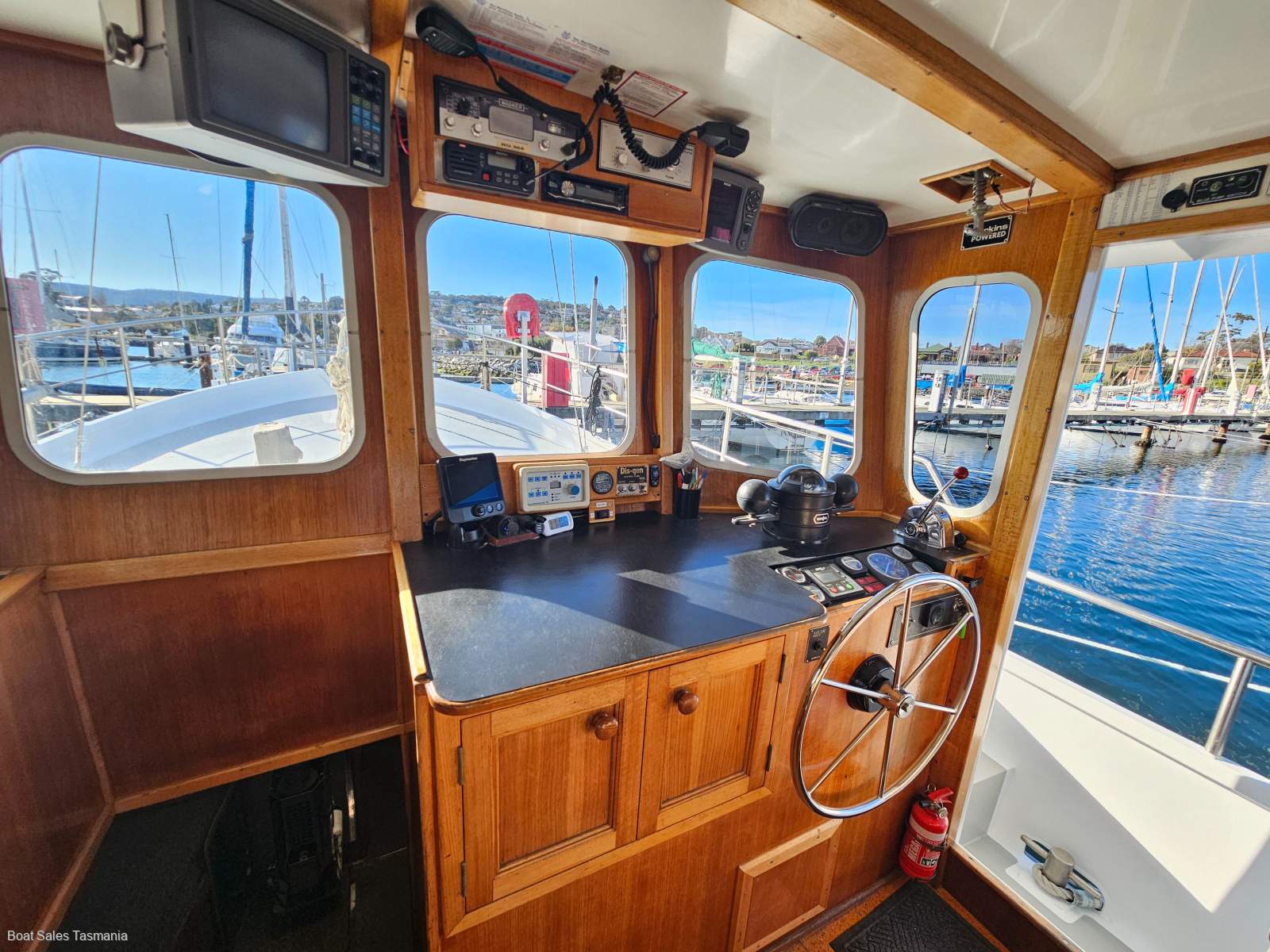 Roberts Pacific Coast Fisher 40 Motorsailer Ocean Boy