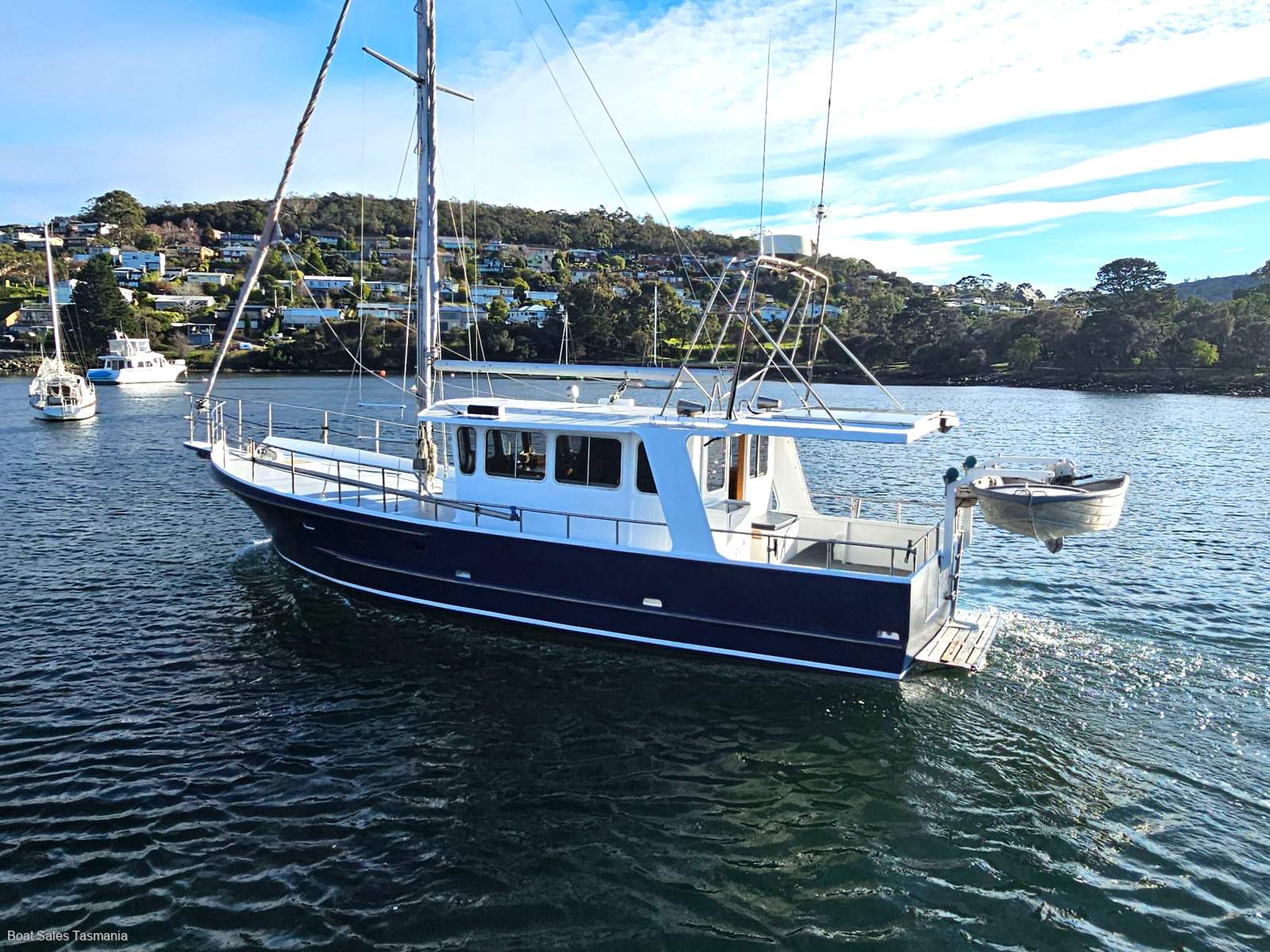 Roberts Pacific Coast Fisher 40 Motorsailer Ocean Boy