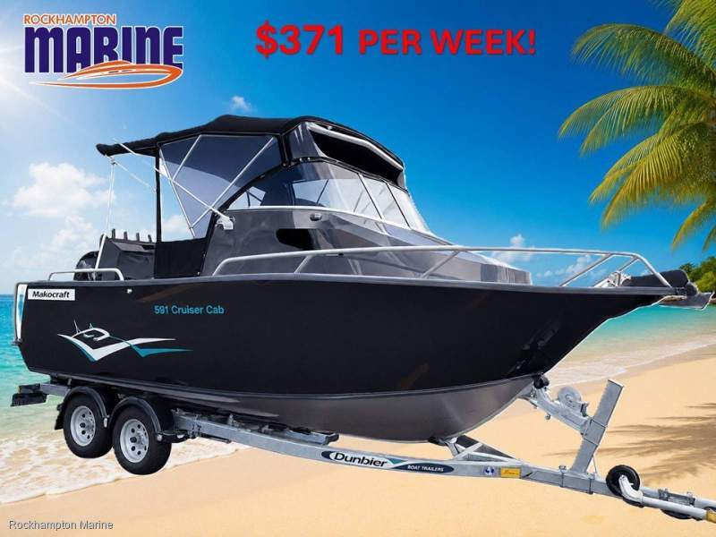 Makocraft 591 Cruiser Cab BOAT PACKAGE FROM ROCKHAMPTON MARINE!!!