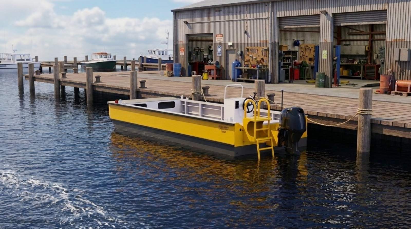 Stalwart Marine WB5900 Aluminium Work Boat Punt - SPECIAL