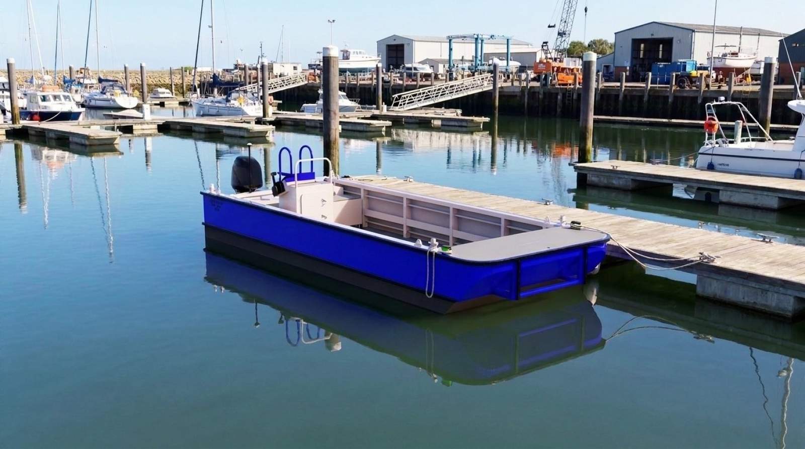 Stalwart Marine WB5900 Aluminium Work Boat Punt - SPECIAL