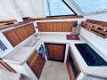 Riviera 40 Aft Cabin " GENUINE LOW ENGINE HOURS ":Port side galley
