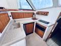 Riviera 40 Aft Cabin " GENUINE LOW ENGINE HOURS ":Port side galley