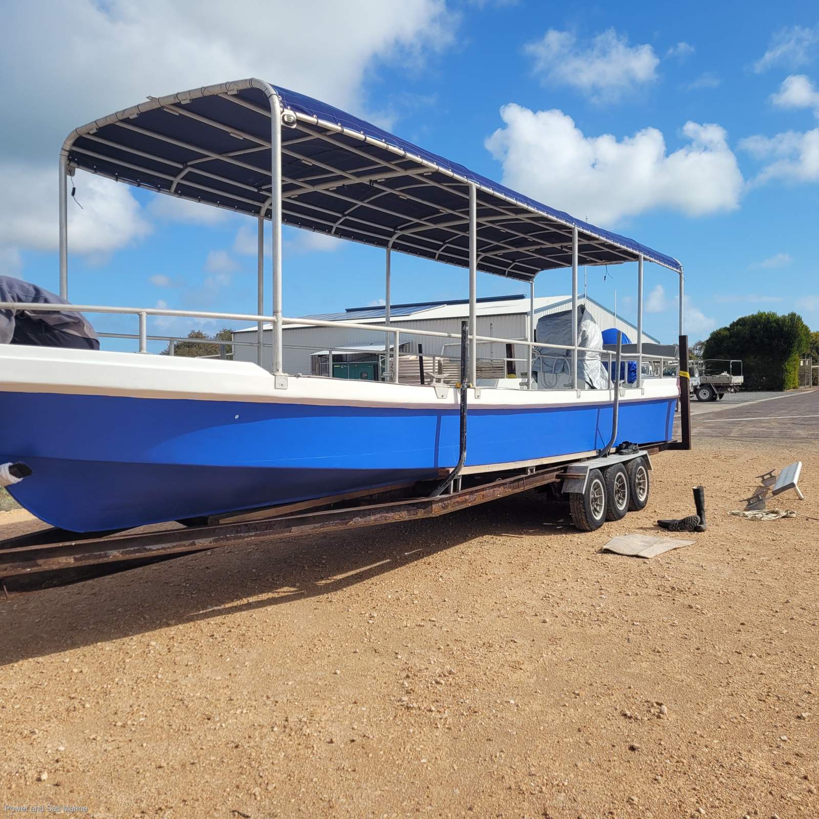 10.9m Tourism Punt/Fishing Punt 2D/3D Survey