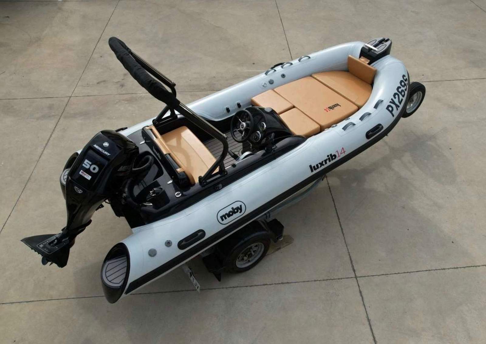 Moby RIB Luxrib14 Like brand new