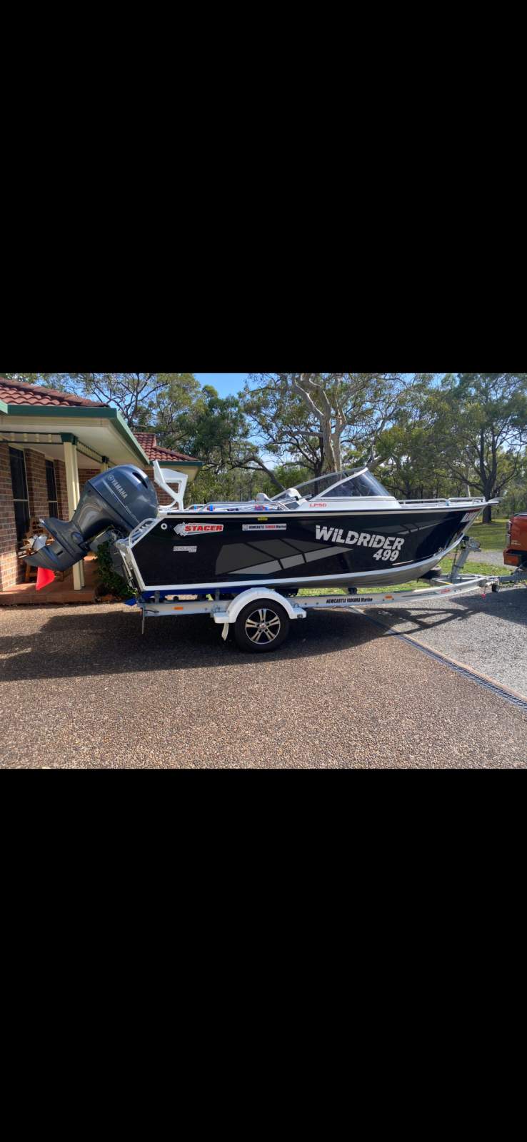 Stacer 499 Wild Rider Great family and fishing boat.