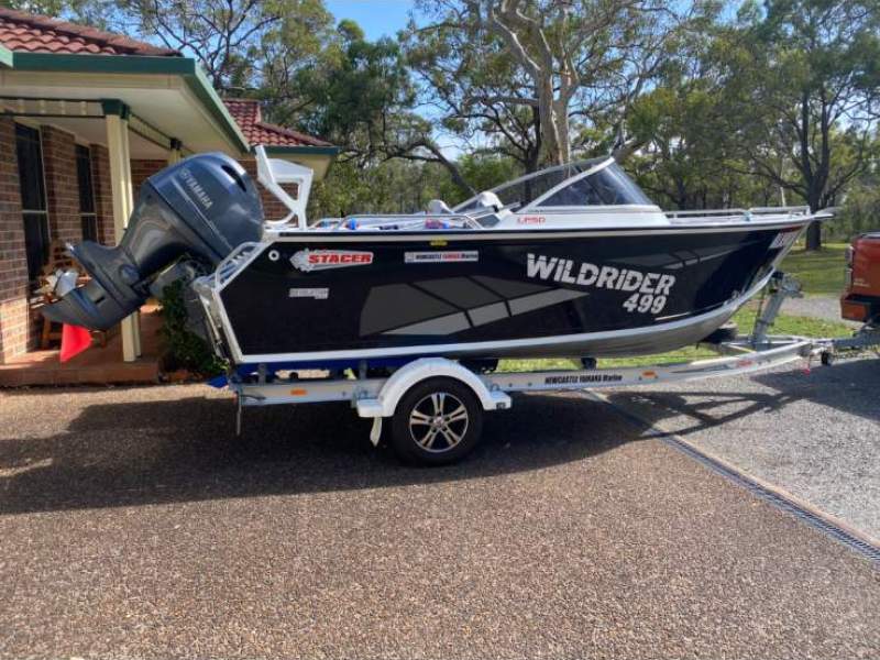 Stacer 499 Wild Rider Great family and fishing boat.