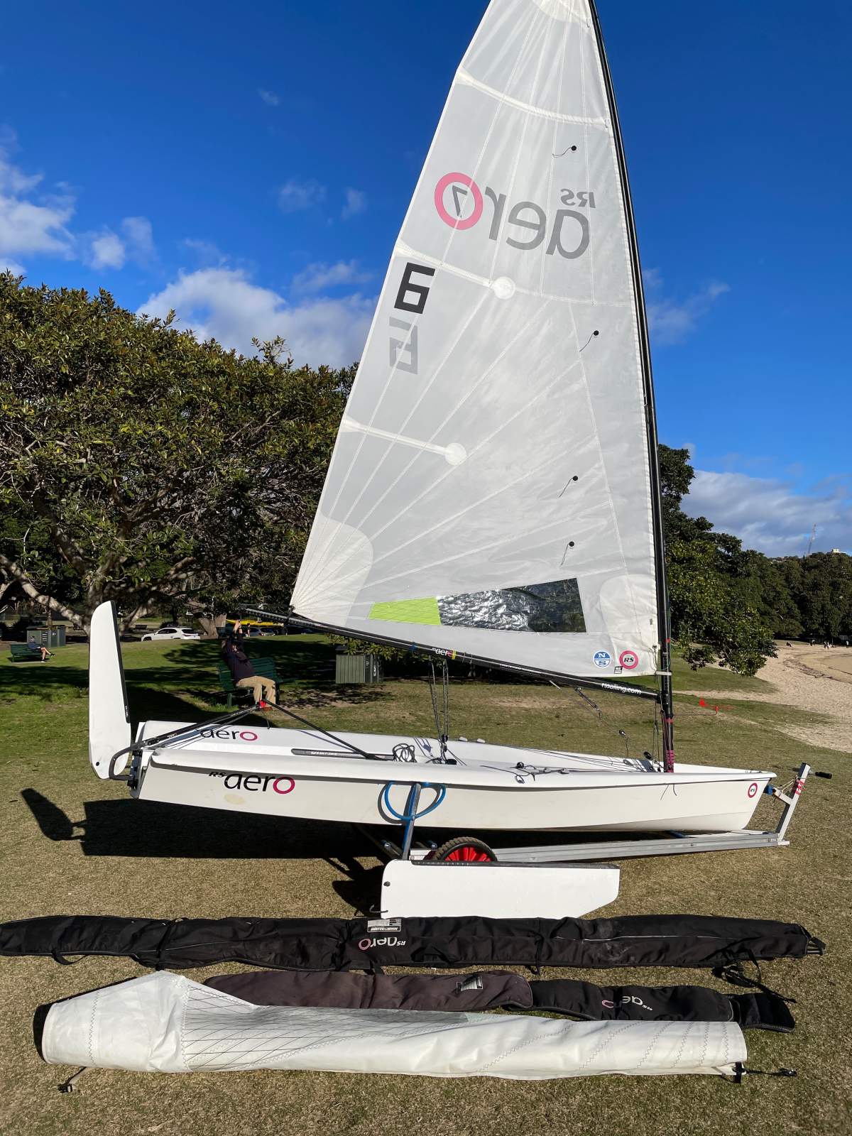 RS Aero Sail number 3066,7 rig