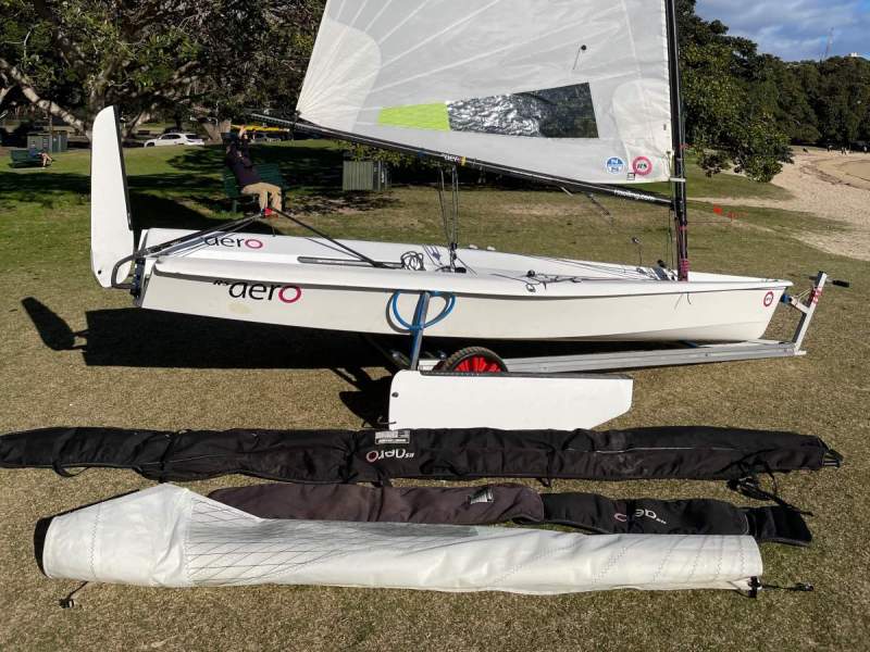 RS Aero Sail number 3066,7 rig