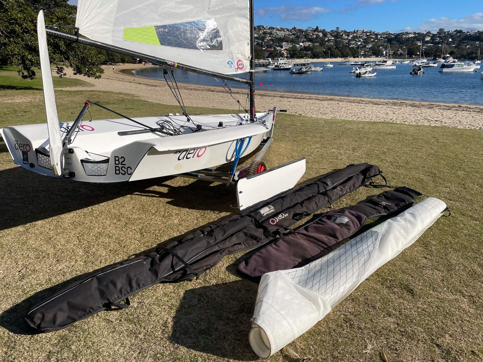 RS Aero Sail number 3066,7 rig