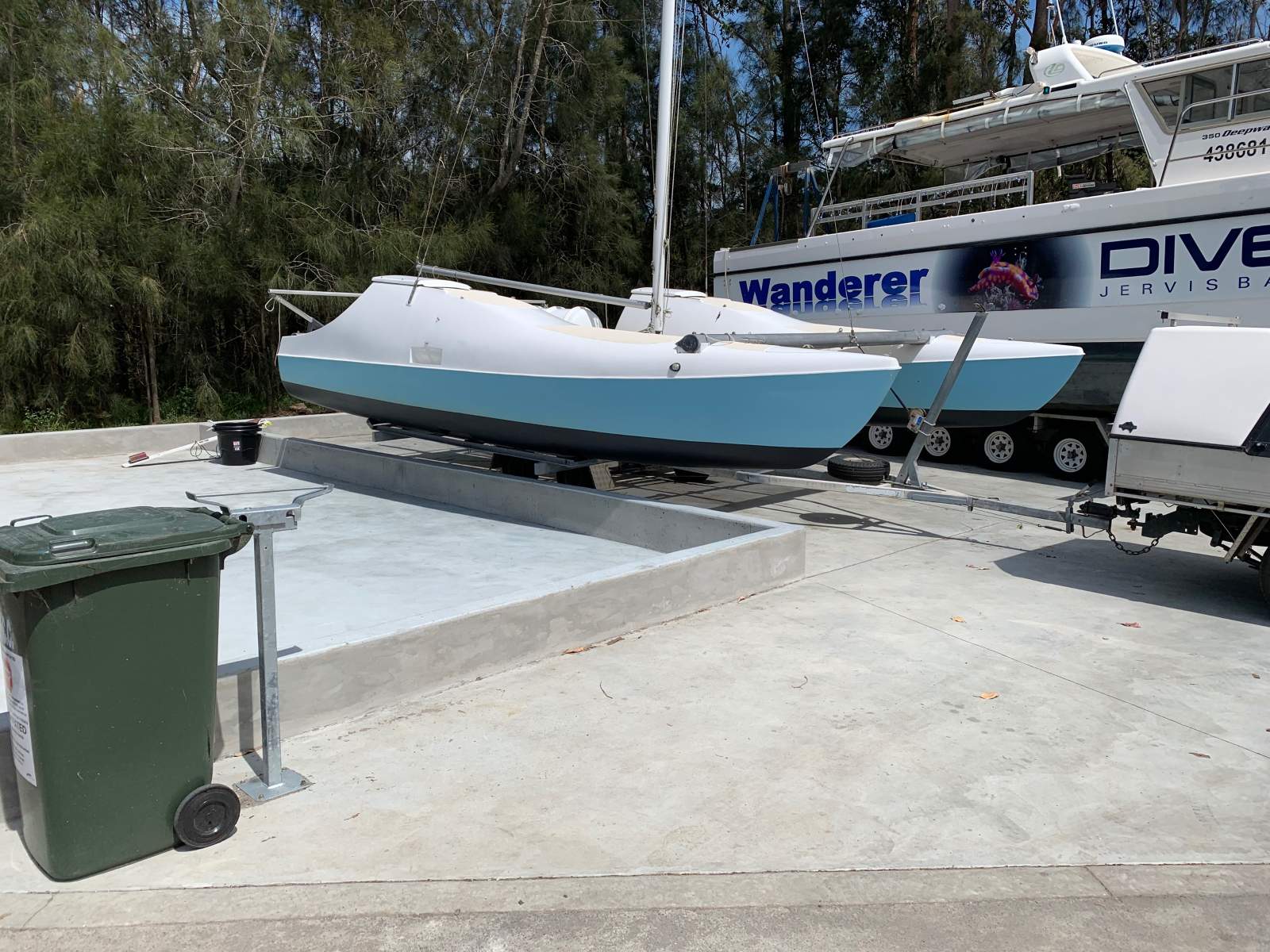 Seawind 24 Catamaran And Trailer