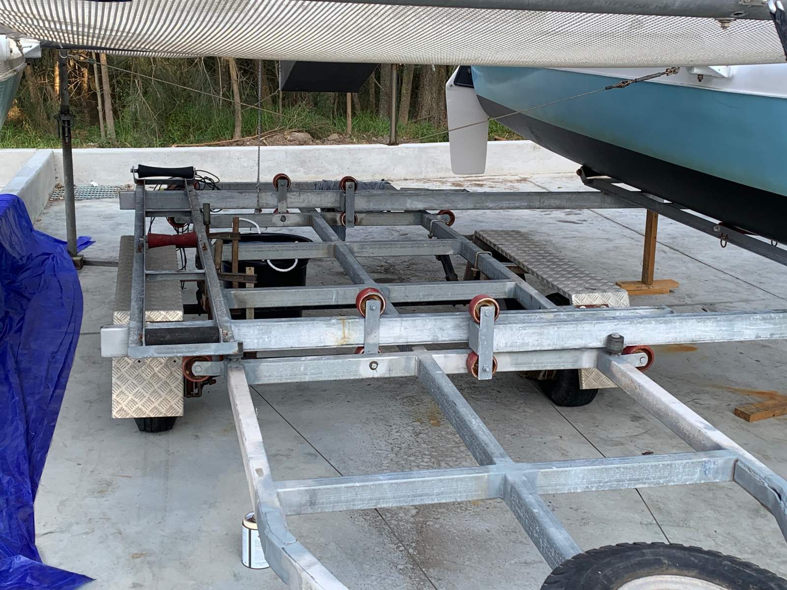 Seawind 24 Catamaran And Trailer