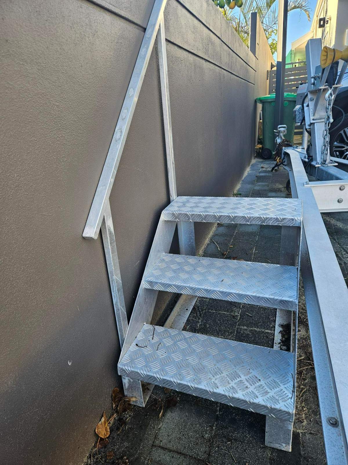Float Dock Aluminium Stairs