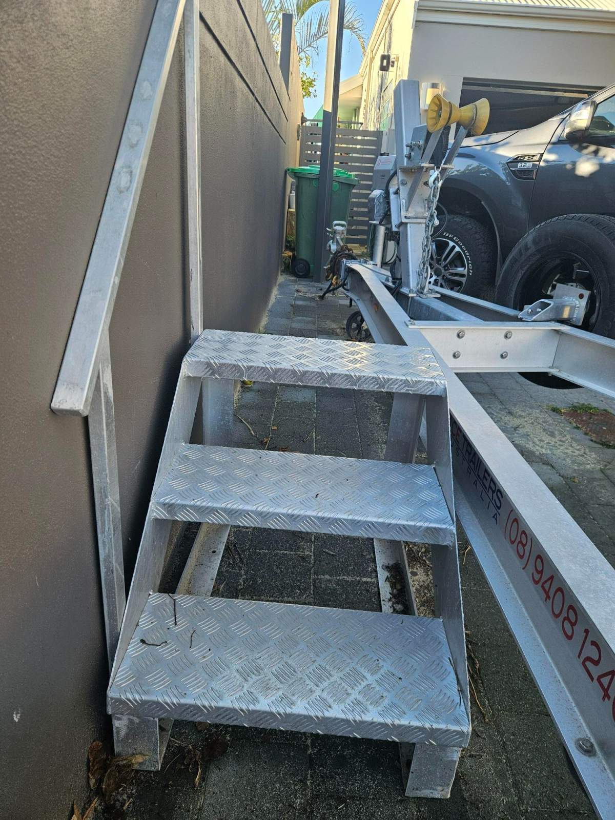 Float Dock Aluminium Stairs