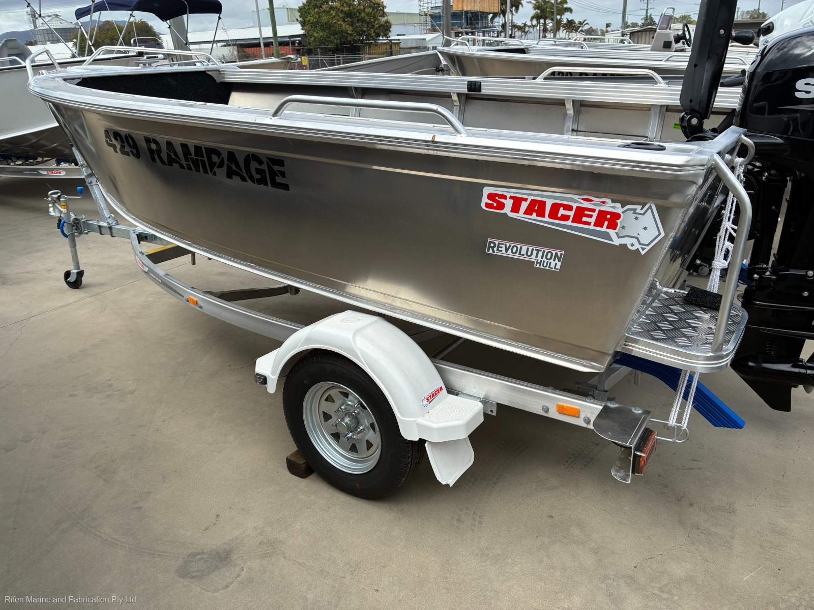 Stacer 429 Rampage tiller