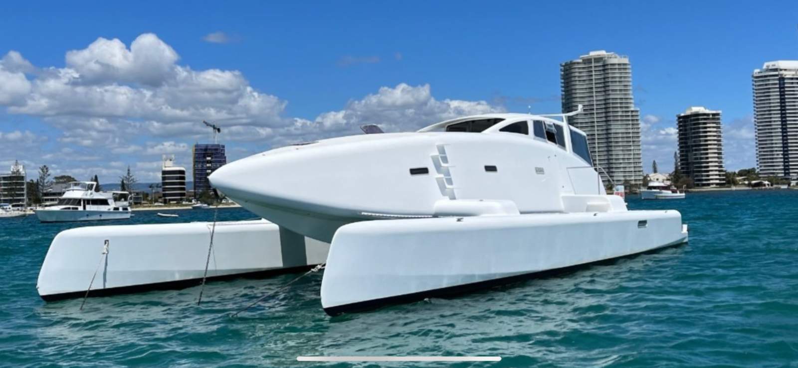 Custom Power Catamaran