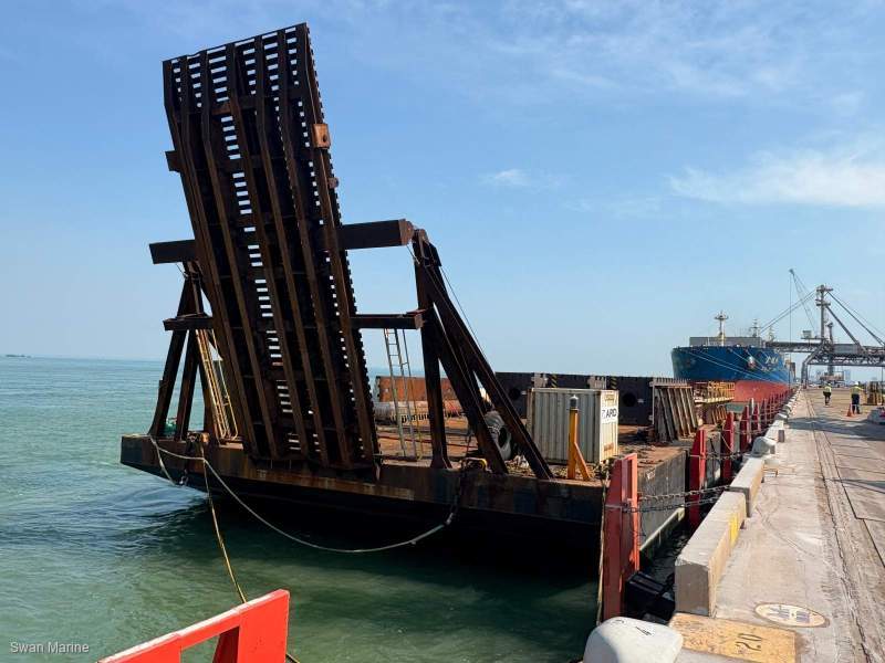 55m x 18m Deck Cargo Barge