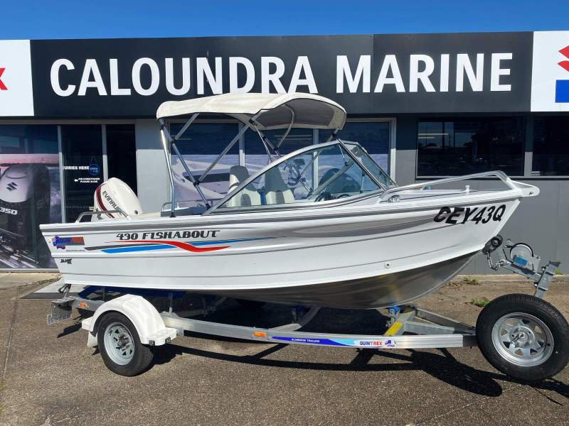 Quintrex 430 Fishabout