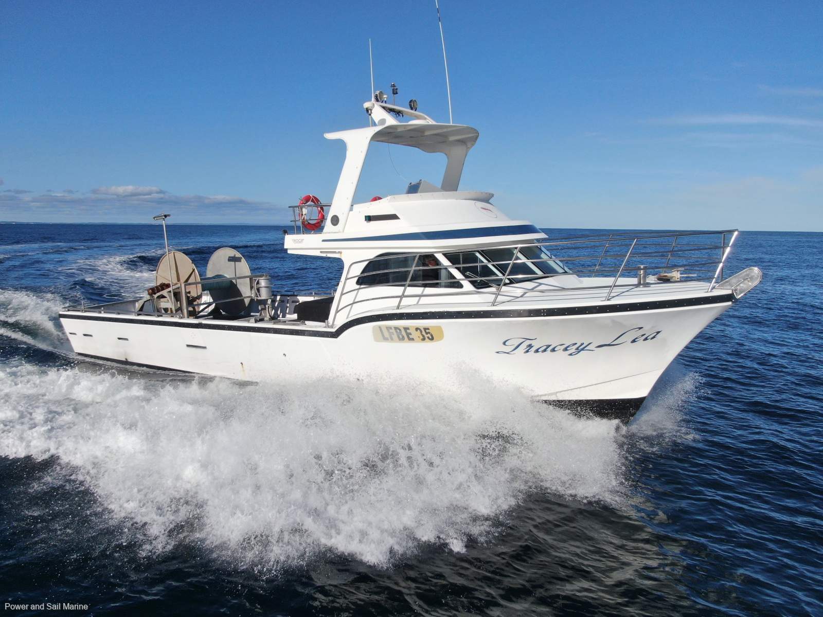 Edge Crayboats Fibreglass Crayboat 53 Shark/ Crayfishing