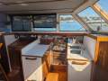 Ted Brewer Pilot House Cutter:Pilot House Galley and Nav Station