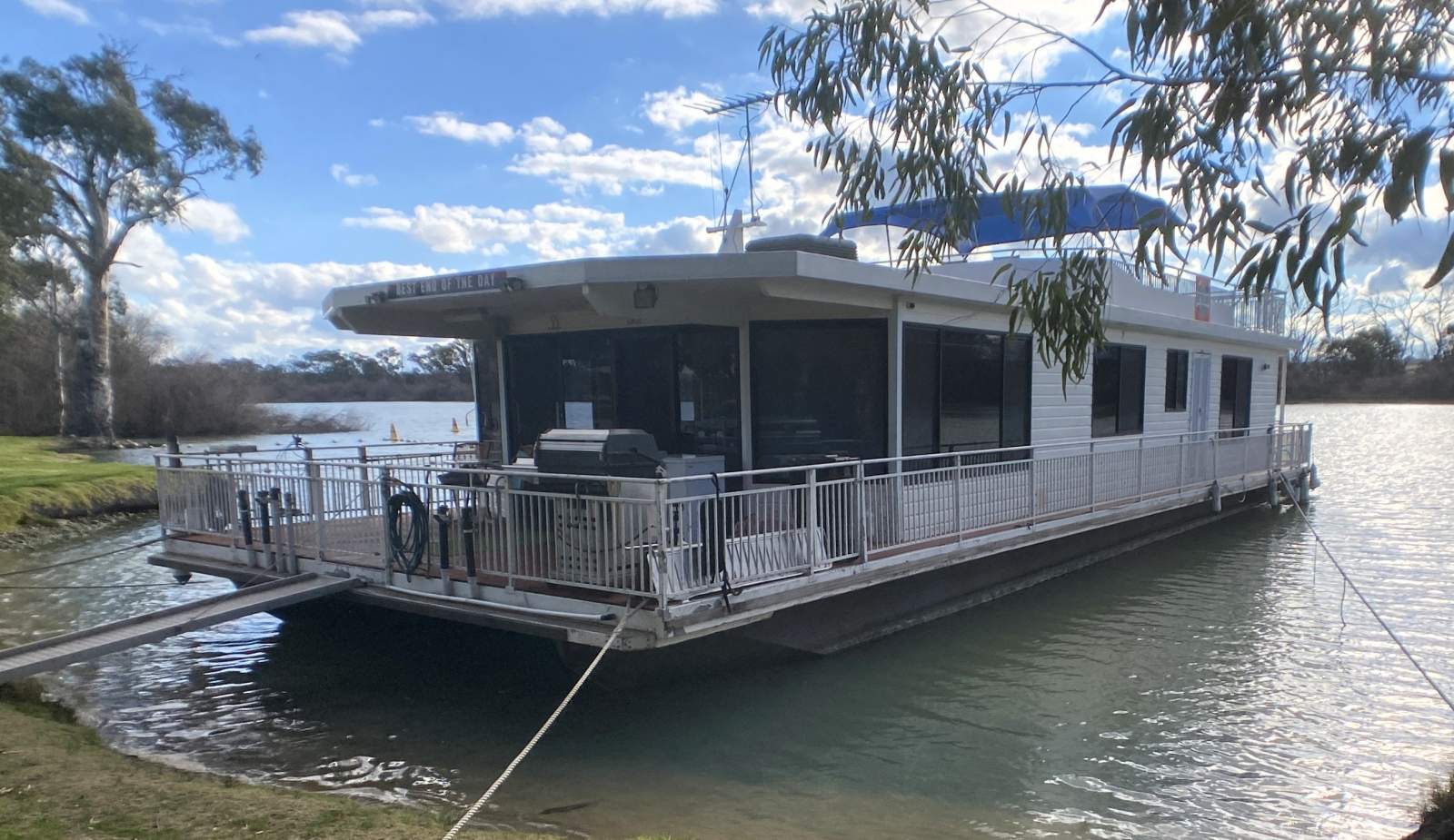 "Best End Of The Day" Large Dual Decked Houseboat.