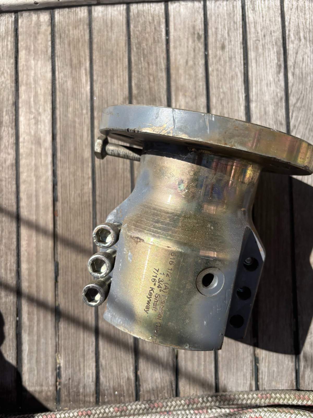 Flange coupling