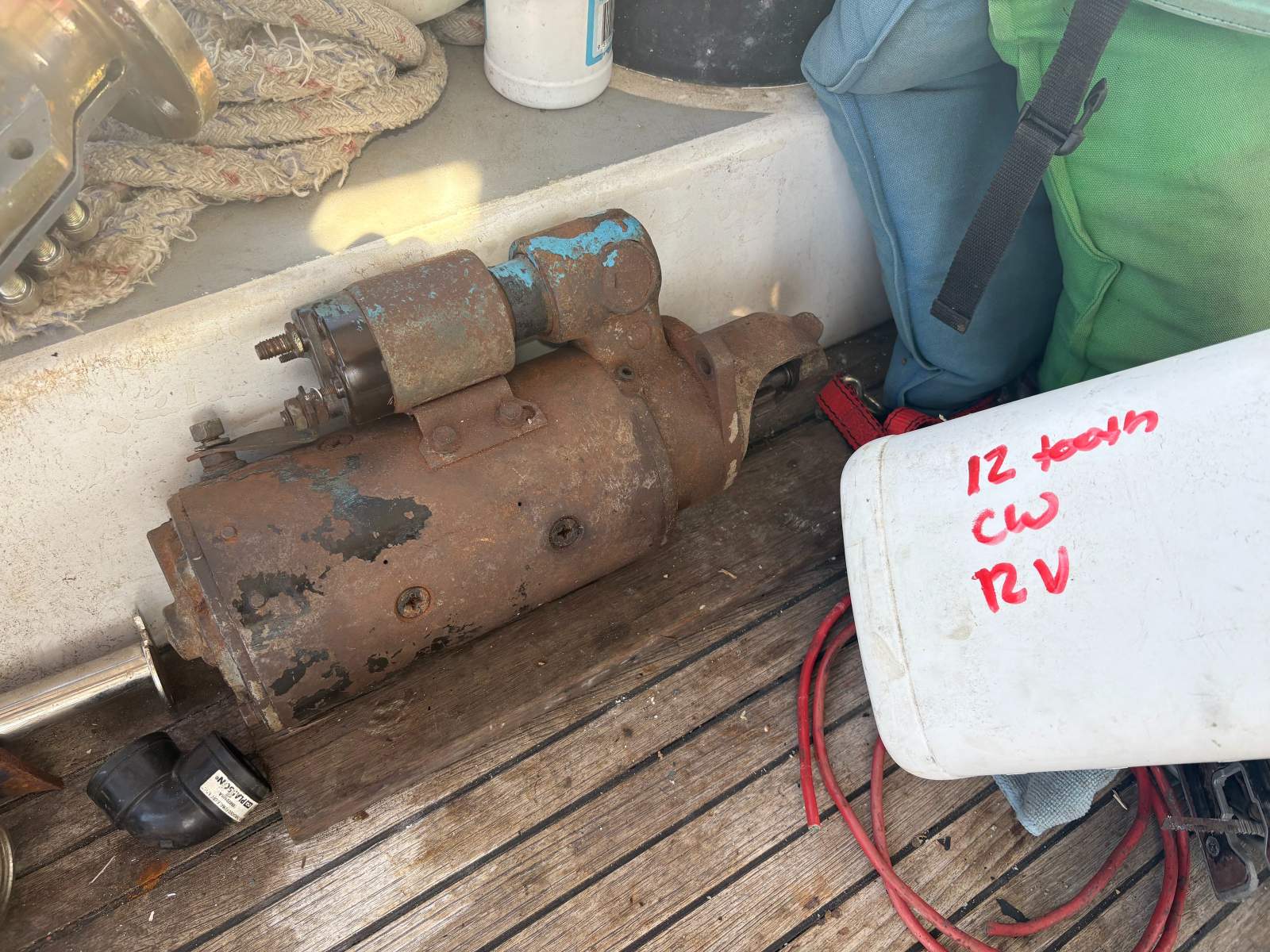 Starter motor perkins