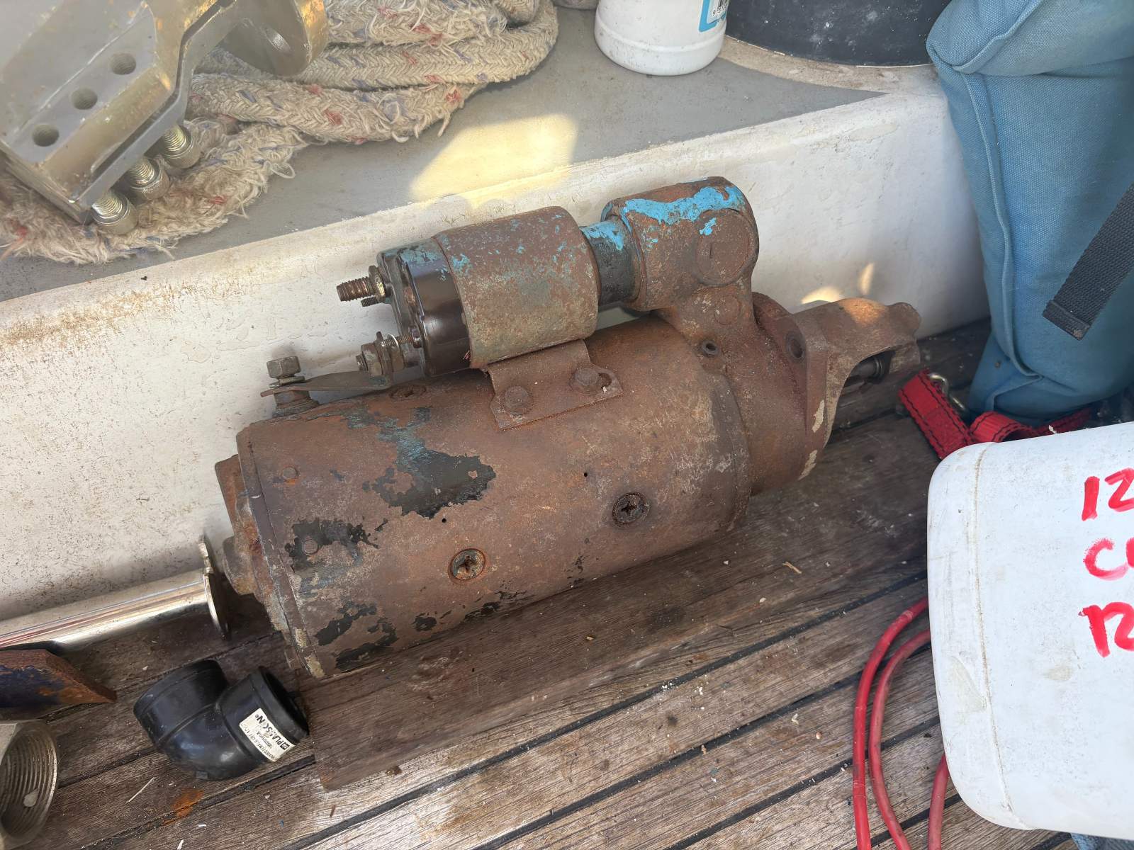 Starter motor perkins