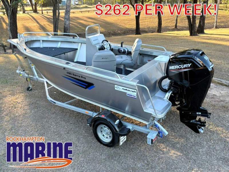 Makocraft 490 Barra Pro Side Console BOAT PACKAGE IN STOCK AND ON SALE NOW!!!