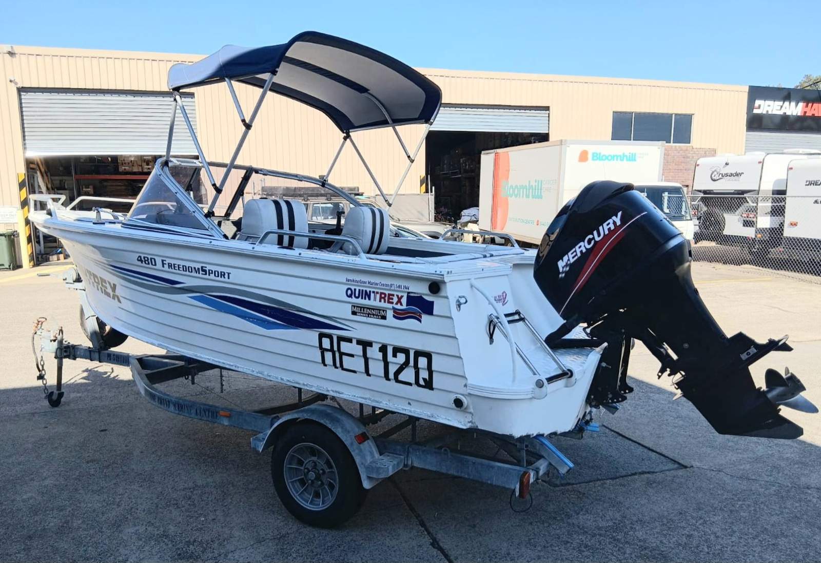 Quintrex 480 Freedom Sport Bowrider
