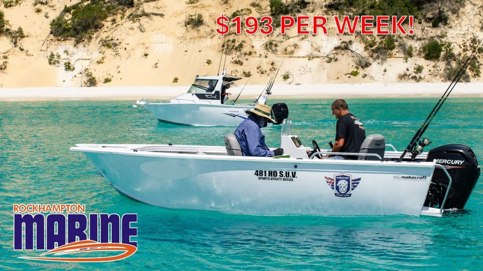 Makocraft 481 HD SUV BOAT PACKAGE FROM ROCKHAMPTON MARINE!!!