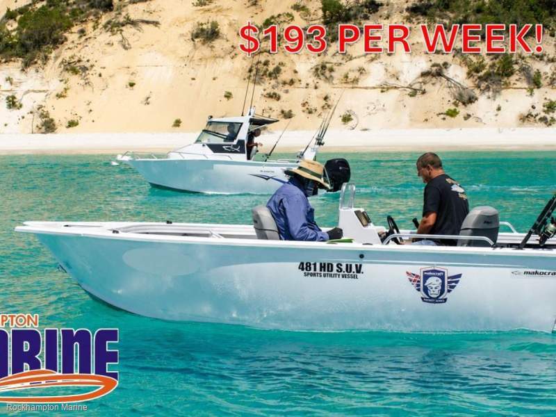 Makocraft 481 HD SUV BOAT PACKAGE FROM ROCKHAMPTON MARINE!!!