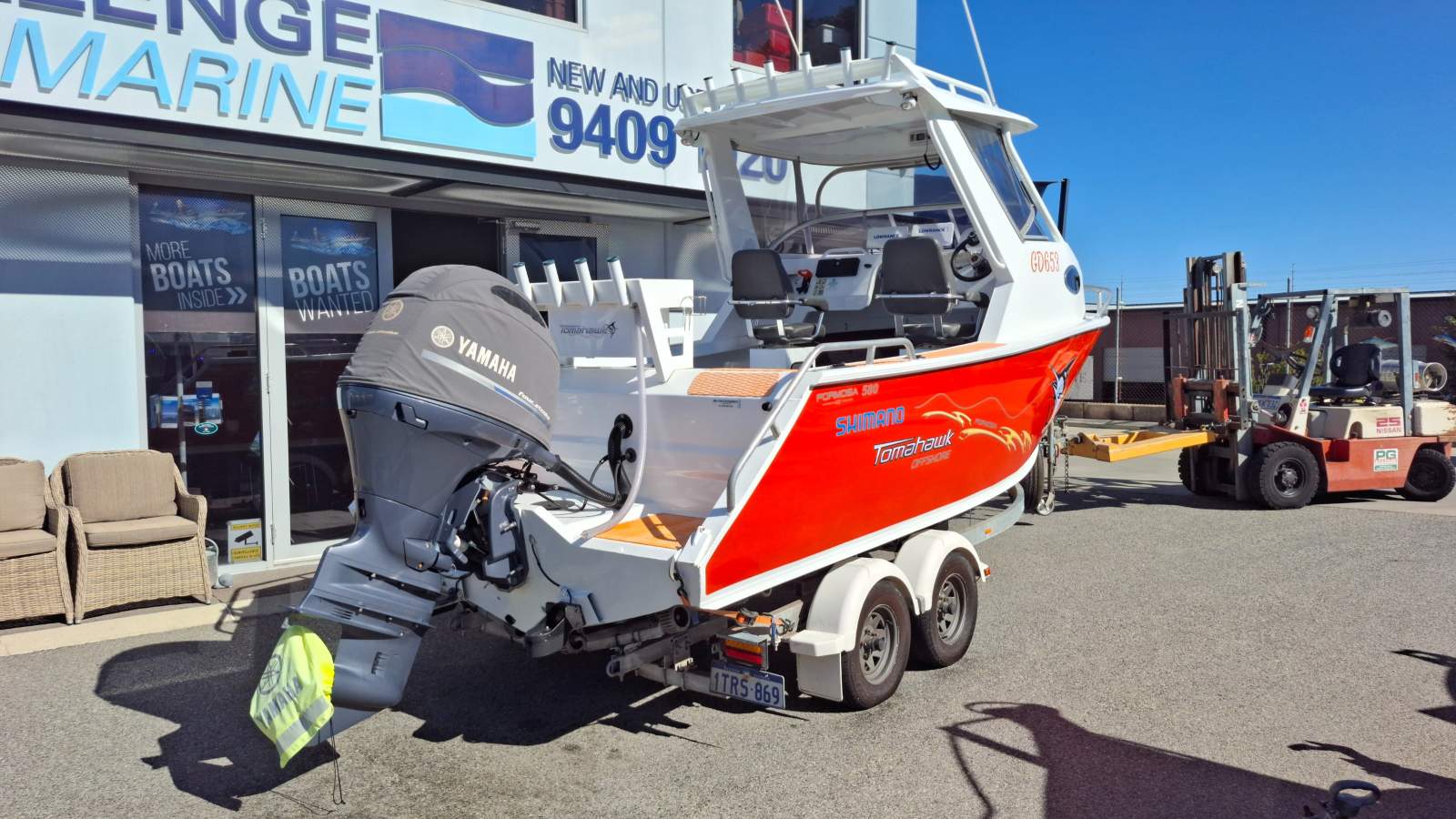 Formosa Tomahawk Offshore 580 Half Cabin With Yamaha 150HP (325 Hours Freshly Serviced!)