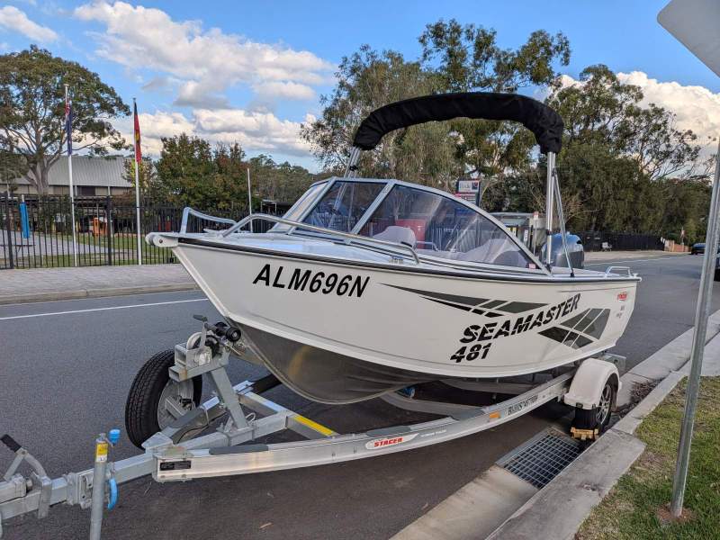 Stacer 481 Sea Master 75hp Yamaha