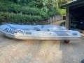 Achilles Hypalon inflatable 3.6m and 9.9hp Mercury