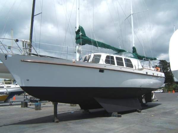 Mummery Ketch Rigged Pilot House Motor Sailer