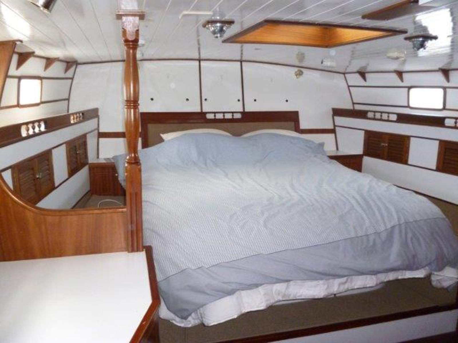Mummery Ketch Rigged Pilot House Motor Sailer