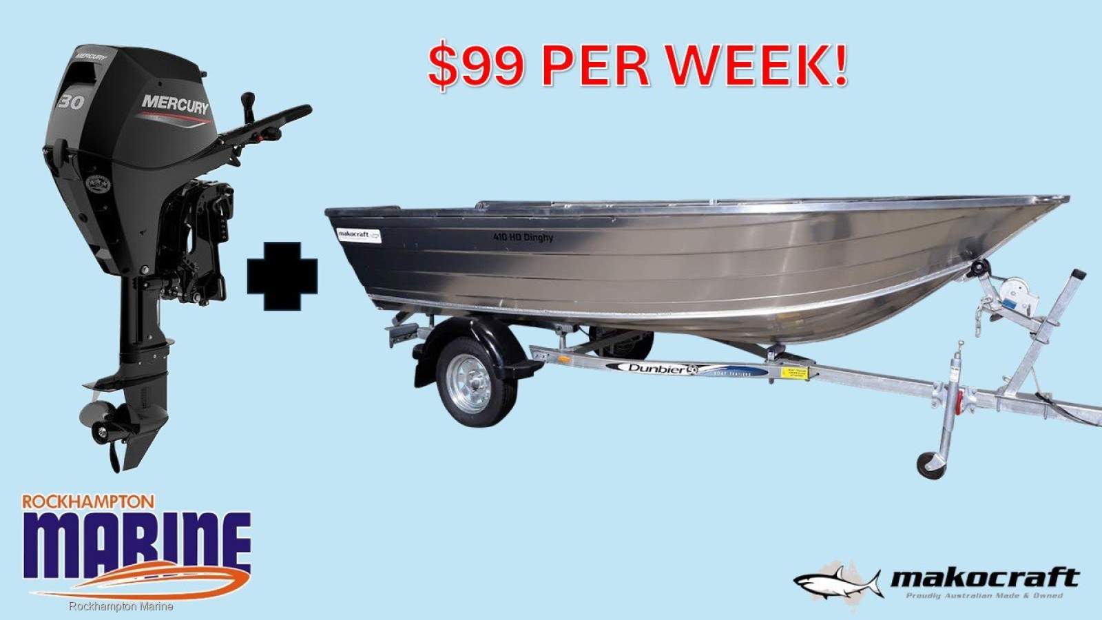 Makocraft 410 HD Dinghy