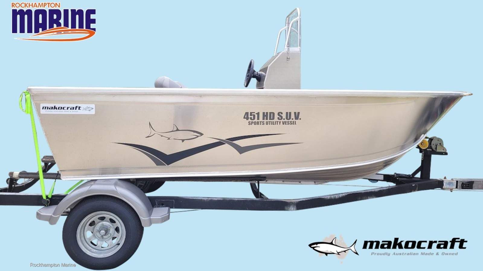 Makocraft 451 HD SUV BOAT PACKAGE FROM ROCKHAMPTON MARINE!!!