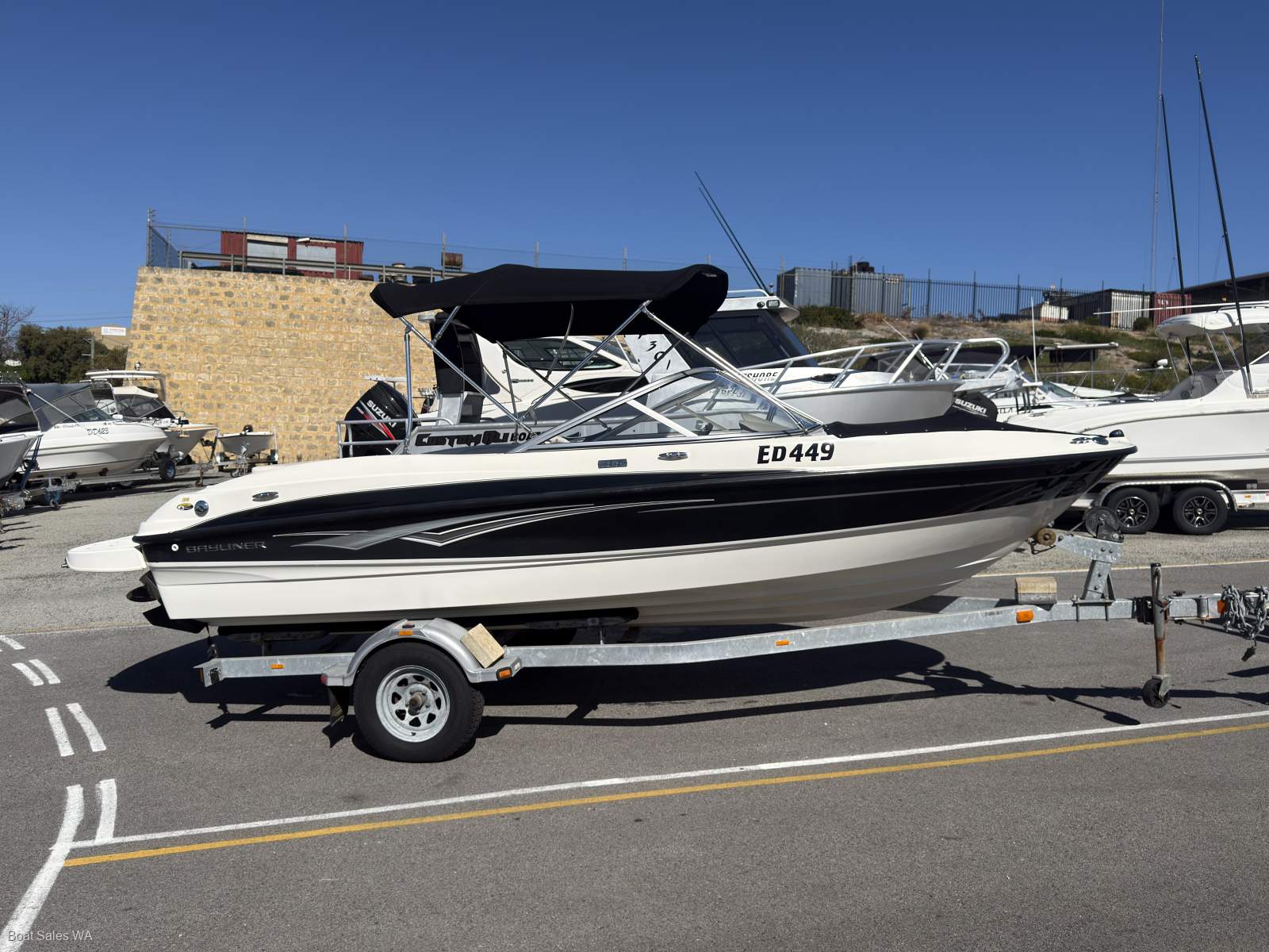 Bayliner 185 Bowrider 4.3L Mercruiser 4.3L Mpi Motor Neat Vessel